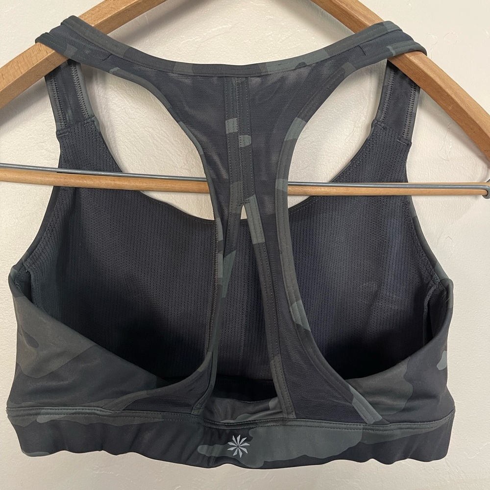 Athleta commander camo sports bra